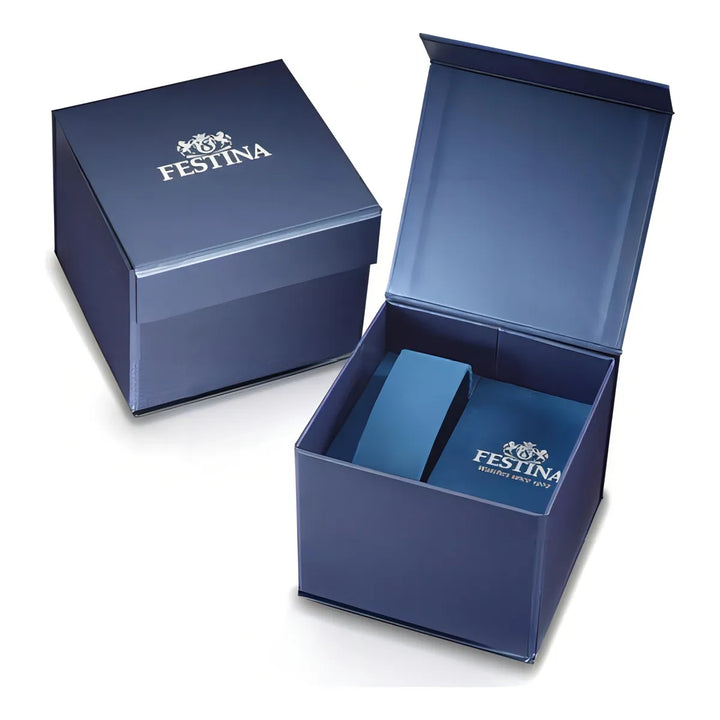 Reloj Festina F20622.4 Mujer Boyfriend Collection Verde Color De La Malla Plateado Color Del Bisel Plateado - Imagen 5