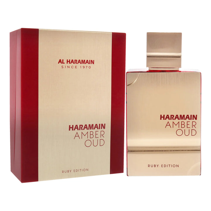 Amber Oud, Edición Rubí De Al Haramain, Para Unisex, Aerosol - Imagen 3