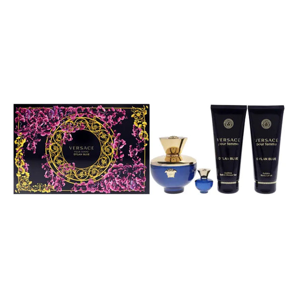Set De Regalo Dylan Blue De 4 Piezas Versace - Imagen 1