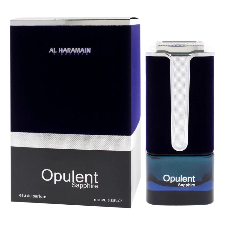Opulent Sapphire De Al Haramain Para Unisex, Spray Edp De 3. - Imagen 4