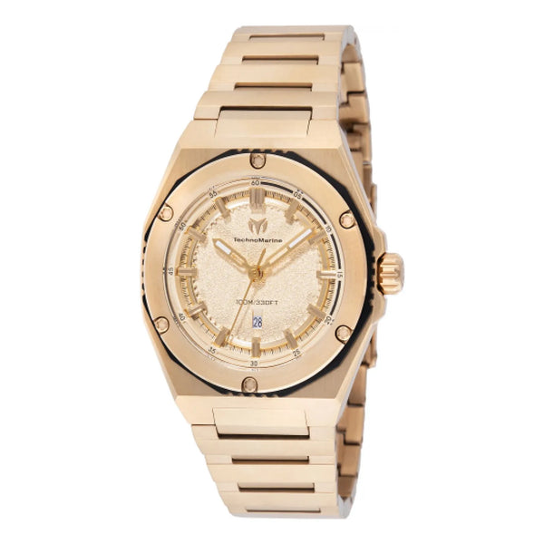 Reloj Para Dama Technomarine Coral Tm-416045 Oro - Imagen 1
