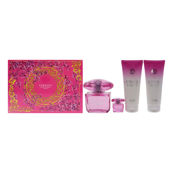 Bright Crystal Absolu De Versace Para Mujer, Set De Regalo D - Imagen 1