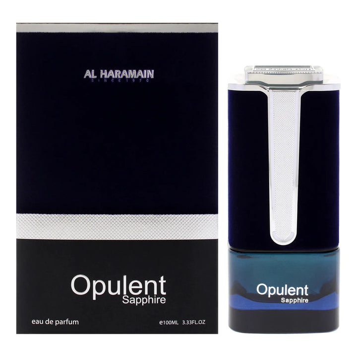 Opulent Sapphire De Al Haramain Para Unisex, Spray Edp De 3. - Imagen 1